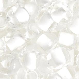 Czech Seed Beads 2/0 Color Lined Black/White/Mixed Shades