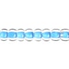 Czech Seed Beads 2/0 Color Lined Blue Shades