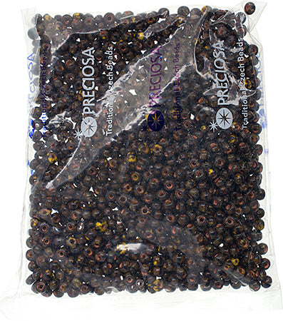 Czech Seed Beads 2/0 Opaque Brown Shades