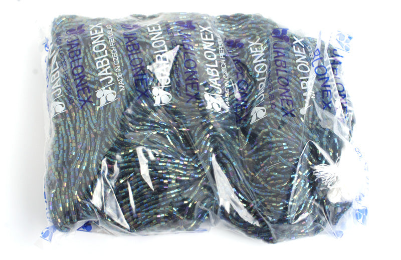 Czech Seed Beads 10/0 2-cut Opaque Strung