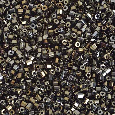 Czech Seed Beads 10/0 2-cut Opaque Strung