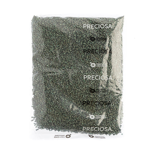 Czech Seed Beads 10/0 2-cut Travertine 