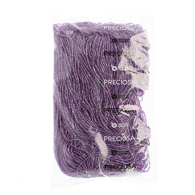 Czech Seed Beads 10/0 2-cut Purple Iris Strung