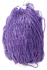 Czech Seed Beads 10/0 2-cut Purple Iris Strung