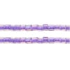 Czech Seed Beads 10/0 2-cut Purple Iris Strung