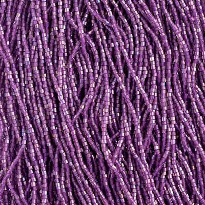 Czech Seed Beads 10/0 2-cut Purple Iris Strung