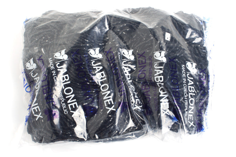 Czech Seed Beads 10/0 2-cut Opaque Strung