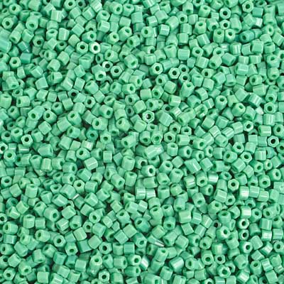 Czech Seed Beads 10/0 2-cut Opaque Strung