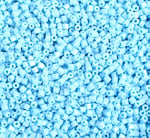 Czech Seed Beads 10/0 2-cut Opaque Strung