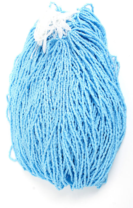 Czech Seed Beads 10/0 2-cut Opaque Strung