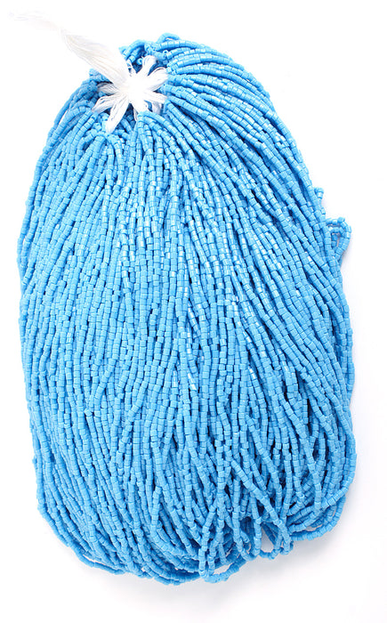 Czech Seed Beads 10/0 2-cut Opaque Strung