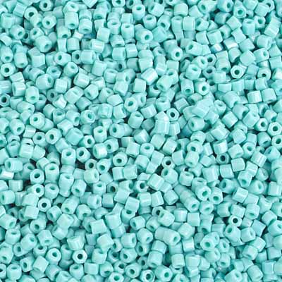 Czech Seed Beads 10/0 2-cut Opaque Strung