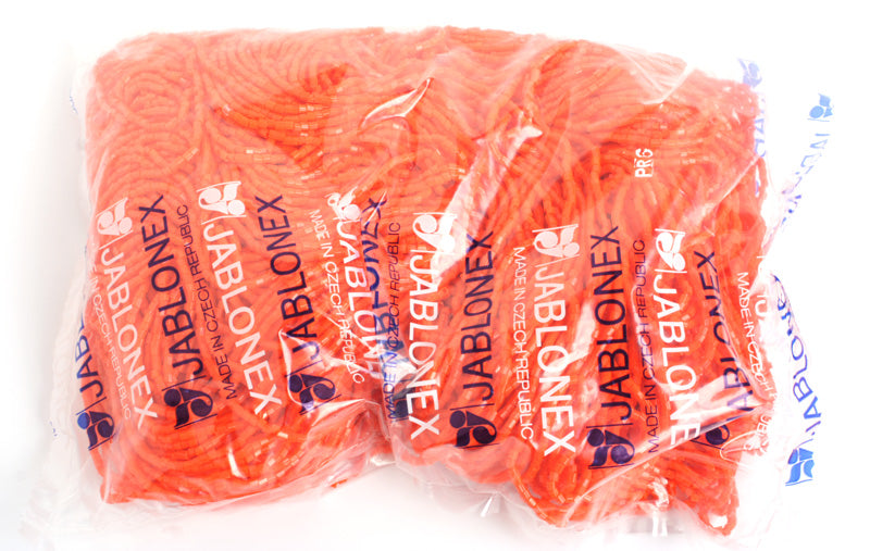 Czech Seed Beads 10/0 2-cut Opaque Strung