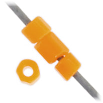 Czech Seed Beads 10/0 2-cut Opaque Strung