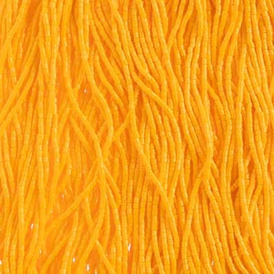Czech Seed Beads 10/0 2-cut Opaque Strung