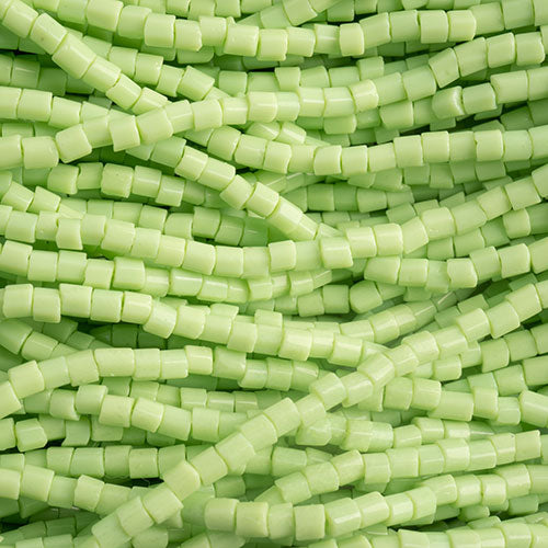 Czech Seed Beads 10/0 2-cut Opaque Strung