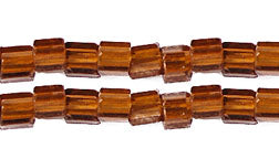 Czech Seed Beads 10/0 2-cut Metallic Strung