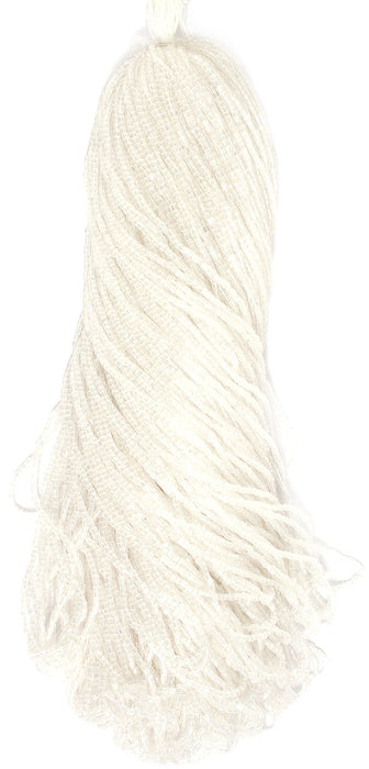 Czech Seed Beads 10/0 2-cut Transparent Aurora Borealis Strung