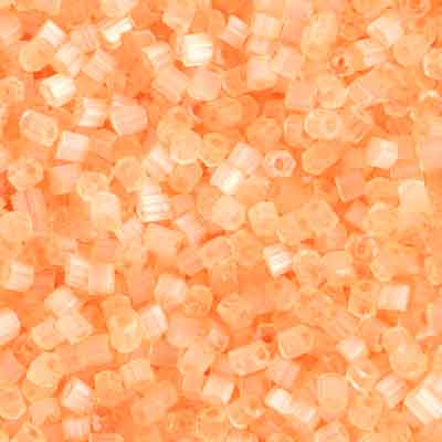 Czech Seed Beads 10/0 2-cut Satin Solgel Strung