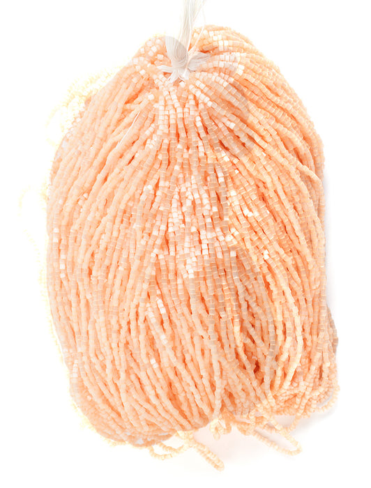 Czech Seed Beads 10/0 2-cut Satin Solgel Strung