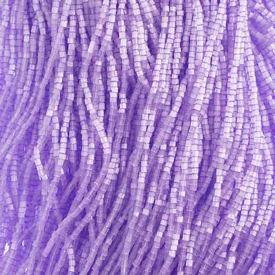 Czech Seed Beads 10/0 2-cut Satin Solgel Strung