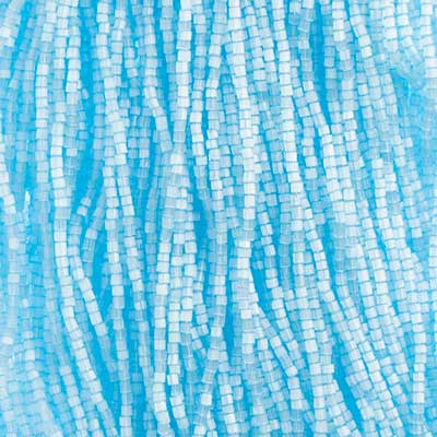 Czech Seed Beads 10/0 2-cut Satin Solgel Strung