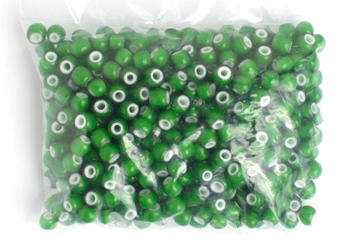 Czech Glass Beads 33/0 White Heart