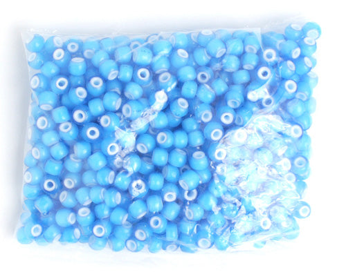 Czech Glass Beads 33/0 White Heart