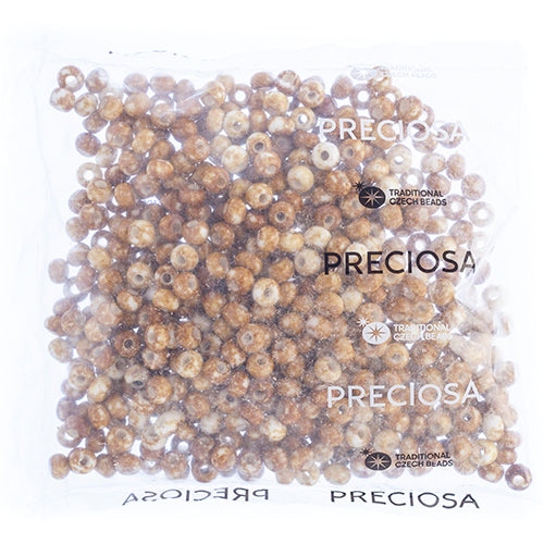 Czech Seed Beads 32/0 Opaque Travertine