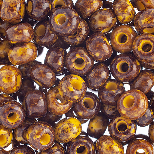 Czech Seed Beads 32/0 Opaque Travertine