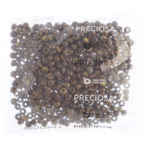 Czech Seed Beads 32/0 Opaque Travertine