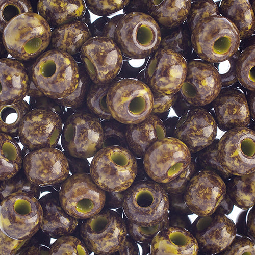 Czech Seed Beads 32/0 Opaque Travertine