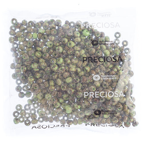 Czech Seed Beads 32/0 Opaque Travertine