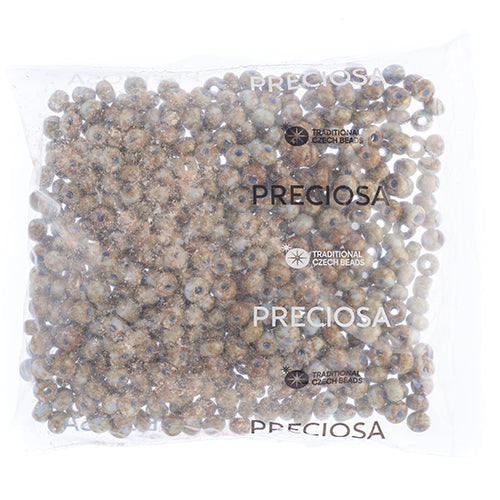 Czech Seed Beads 32/0 Opaque Travertine
