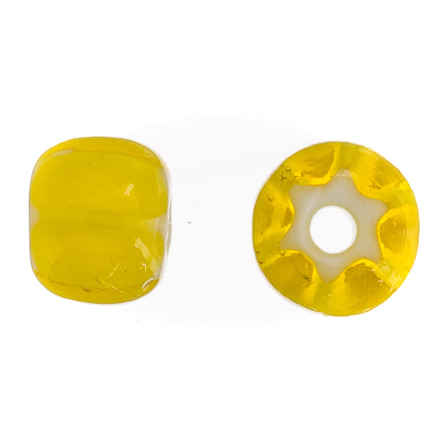 Czech Seed Beads 32/0 Cornelian White Star