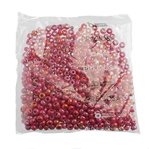 Czech Seed Beads 32/0 Opaque Rainbow