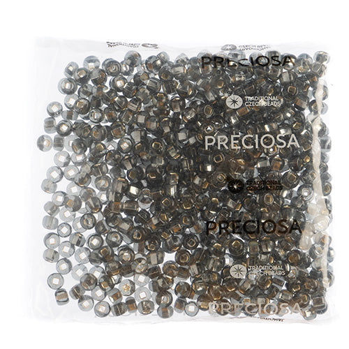 Czech Seed Beads 32/0 Silver Lined Transparent 
