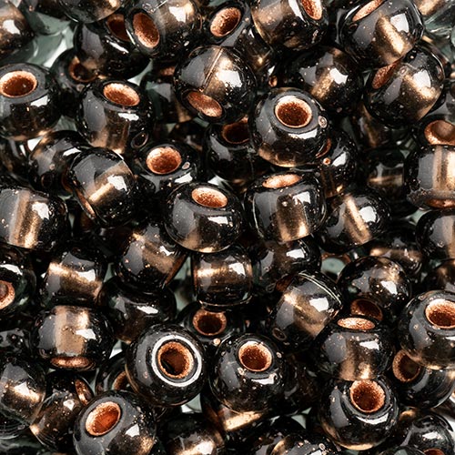 Czech Seed Beads 32/0 Copper Lined