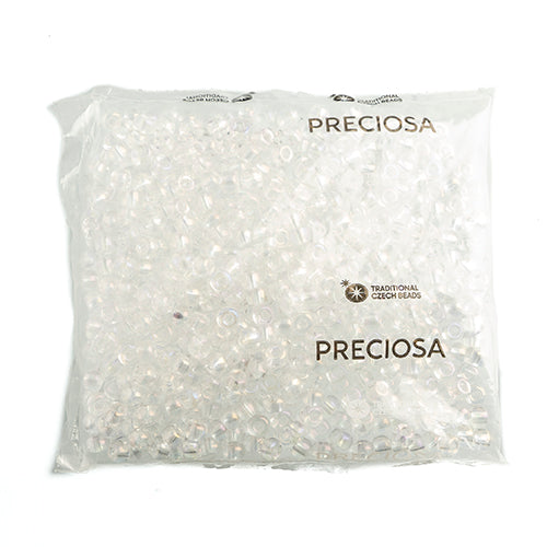 Czech Seed Beads 32/0 Transparent Rainbow