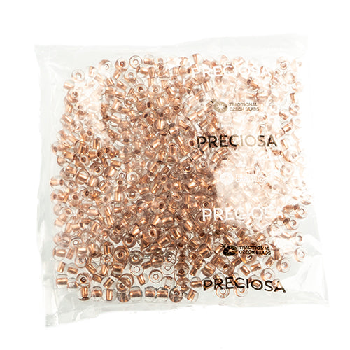 Czech Seed Beads 32/0 Copper Lined