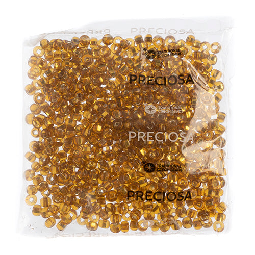 Czech Seed Beads 32/0 Silver Lined Transparent 