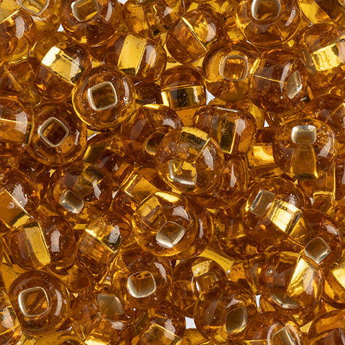 Czech Seed Beads 32/0 Silver Lined Transparent