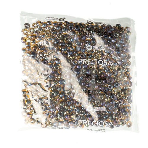 Czech Seed Beads 32/0 Transparent Rainbow