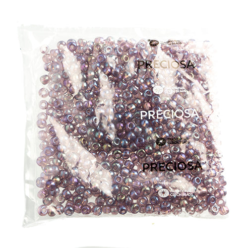 Czech Seed Beads 32/0 Transparent Rainbow