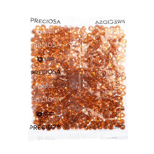 Czech Seed Beads 32/0 Silver Lined Transparent 