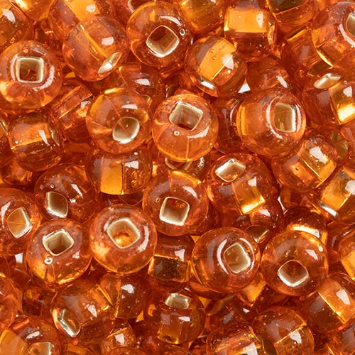 Czech Seed Beads 32/0 Silver Lined Transparent