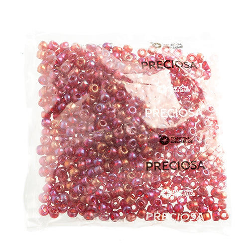 Czech Seed Beads 32/0 Transparent Rainbow