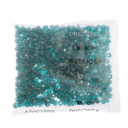 Czech Seed Beads 32/0 Transparent Rainbow