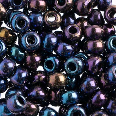 Czech Seed Beads 32/0 Opaque Rainbow