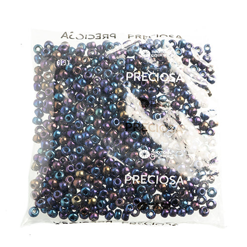 Czech Seed Beads 32/0 Opaque Rainbow
